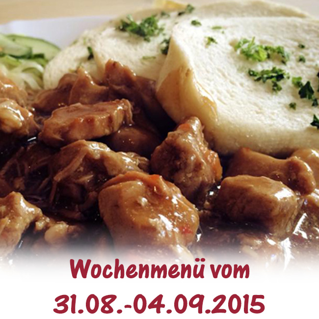 Speiseplan Brühlkantine Chemnitz - 36. KW 2015