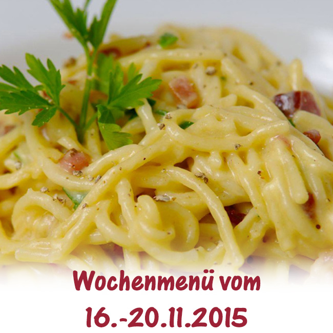 Brühlkantine Chemnitz - Speiseplan für die 47. KW (16.-20.11.) 2015 der Brühlkantine in Chemnitz